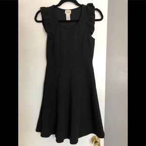 Caution to the wind fit and flare dress